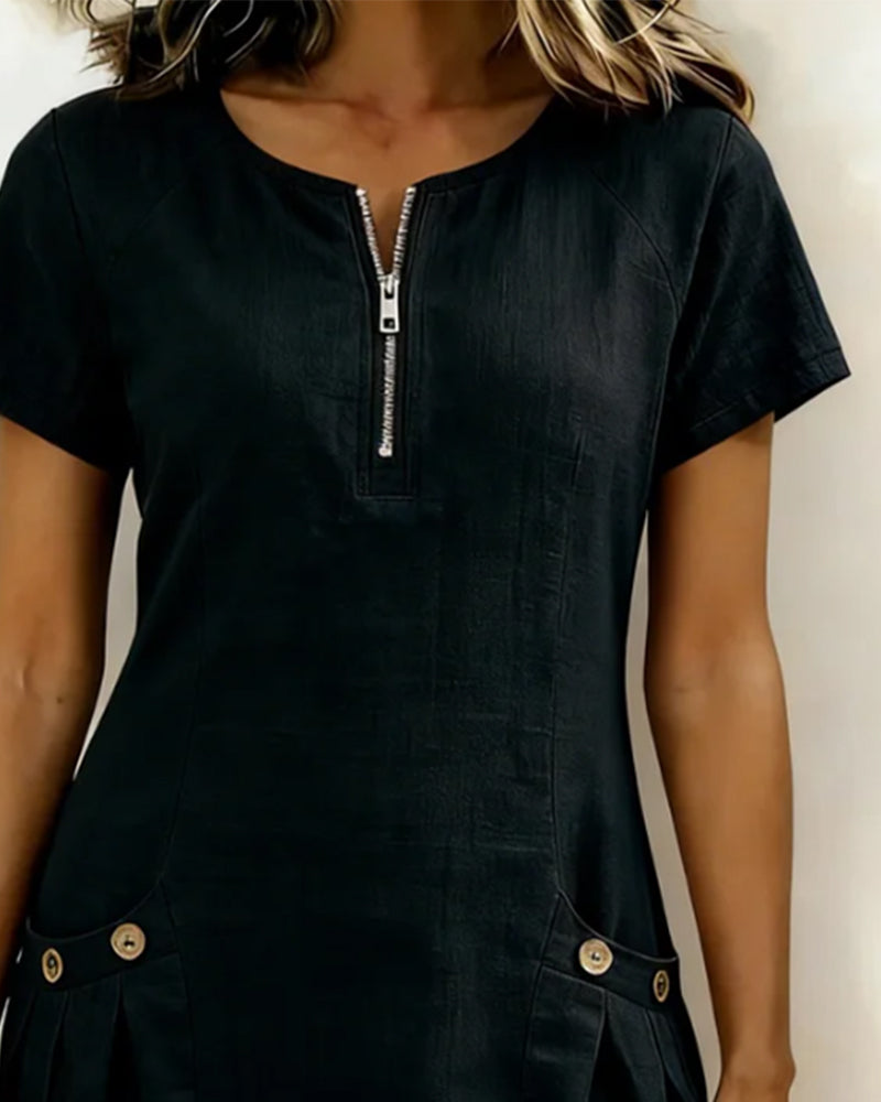 Helvano | Damenkleid mit Reissverschluss