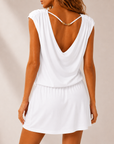 Helvano | Drapiertes Midikleid für Damen