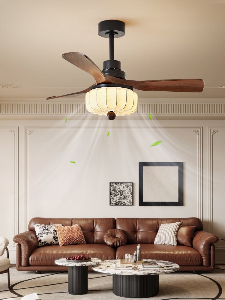 Helvano | Deckenventilator mit Licht und Fernbedienung