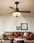 Helvano | Deckenventilator mit Licht und Fernbedienung
