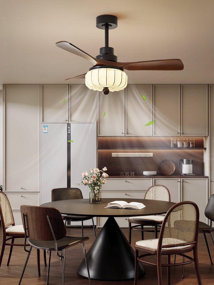 Helvano | Deckenventilator mit Licht und Fernbedienung