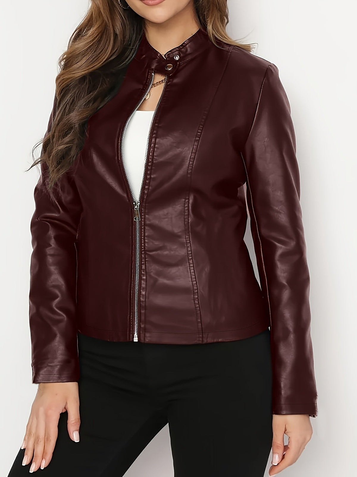 Helvano | Bikerjacke mit Reissverschluss für Damen