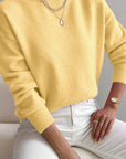 Helvano | Strickpullover mit Stehkragen für Damen