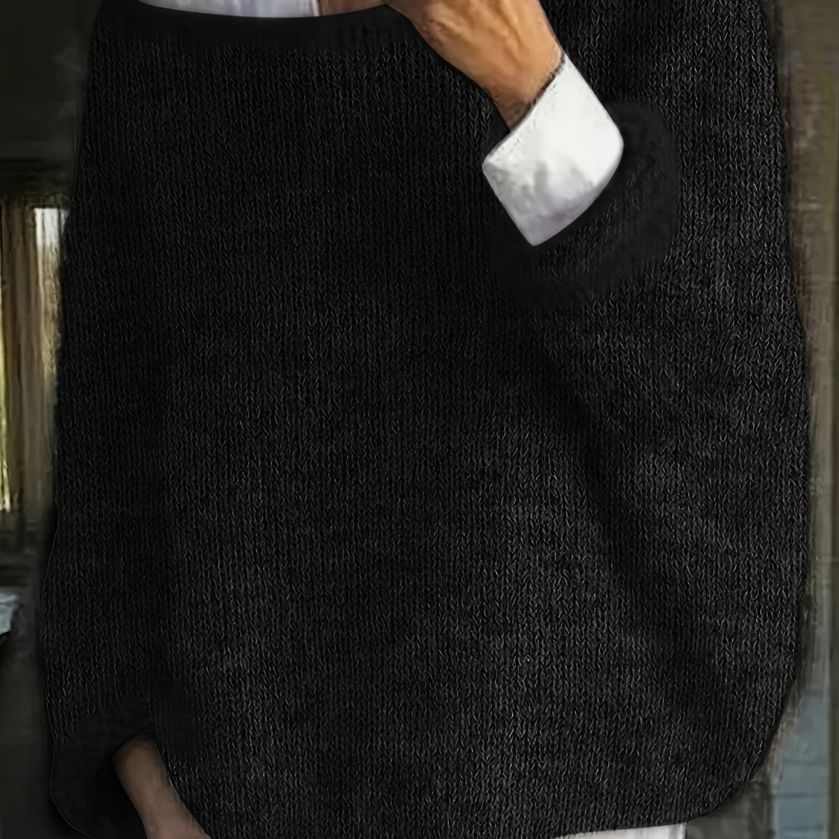 Helvano | Lockerer Strickpullover mit Rundhals für Damen