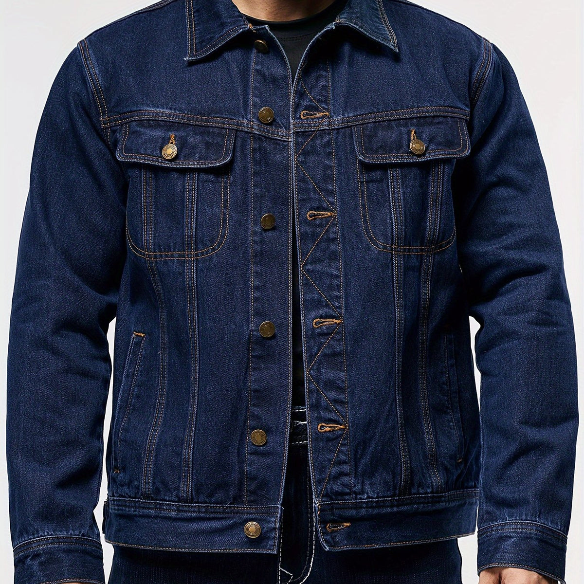Helvano | Denim-Arbeitsjacke für Herren