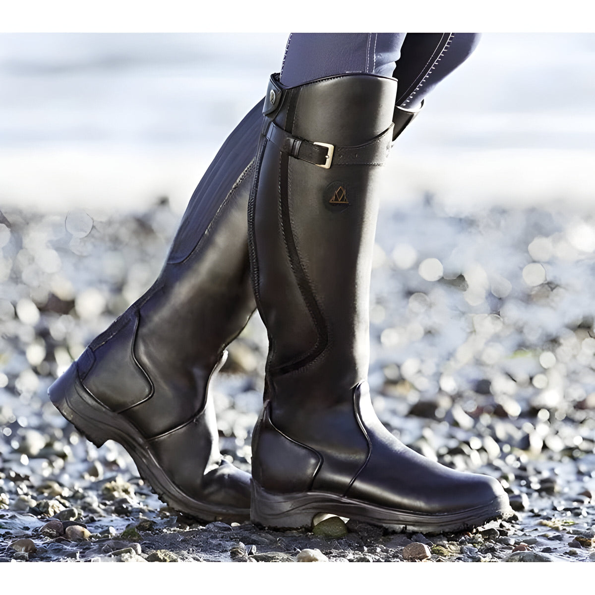 Helvano | Damenstiefel mit Gürtel