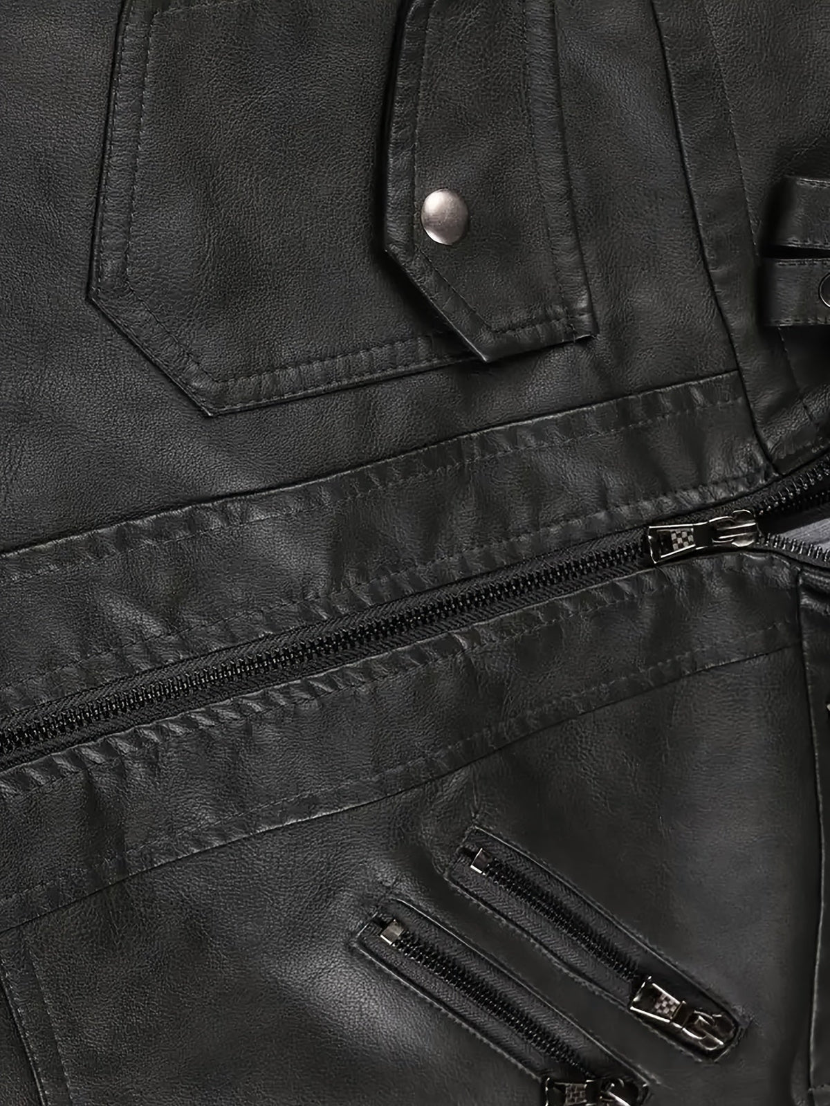 Helvano | Bikerjacke mit Kapuze für Herren