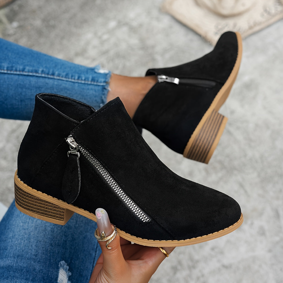 Helvano | Stiefeletten mit Seitenreissverschluss für Damen