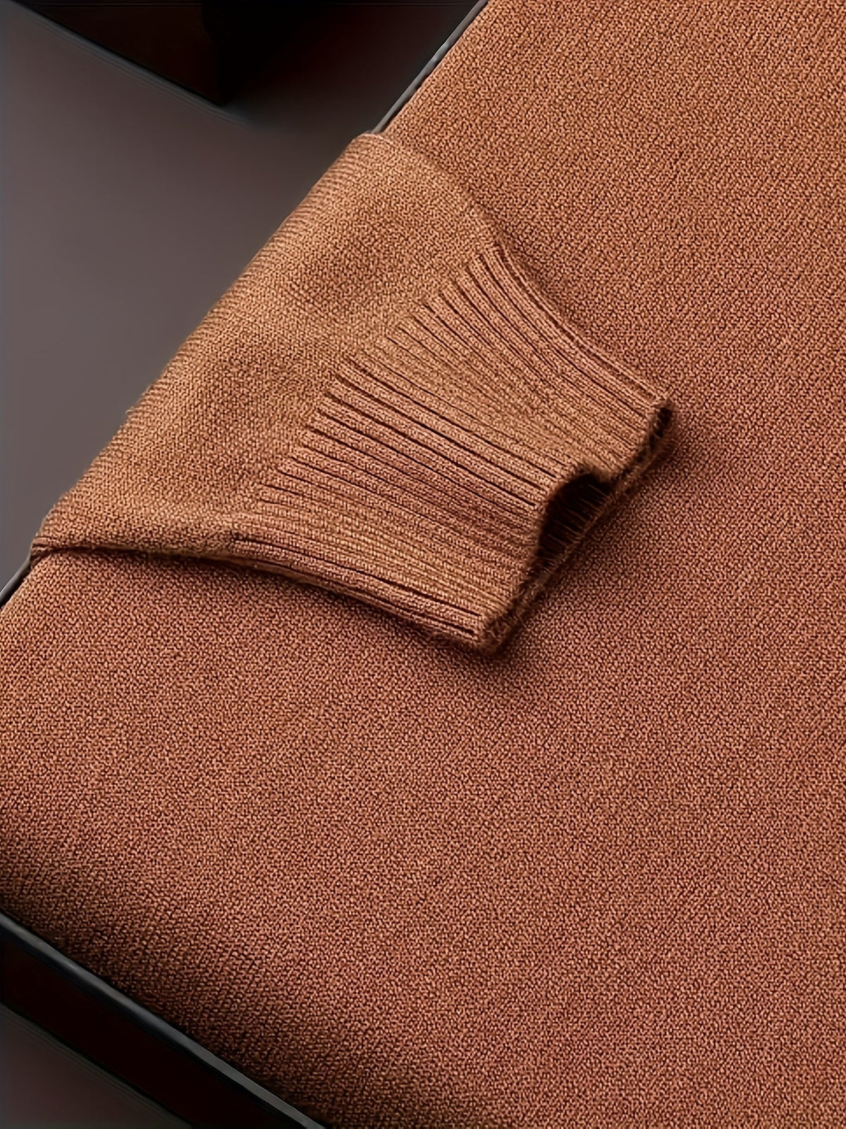 Helvano | Strickpullover mit Stehkragen für Herren