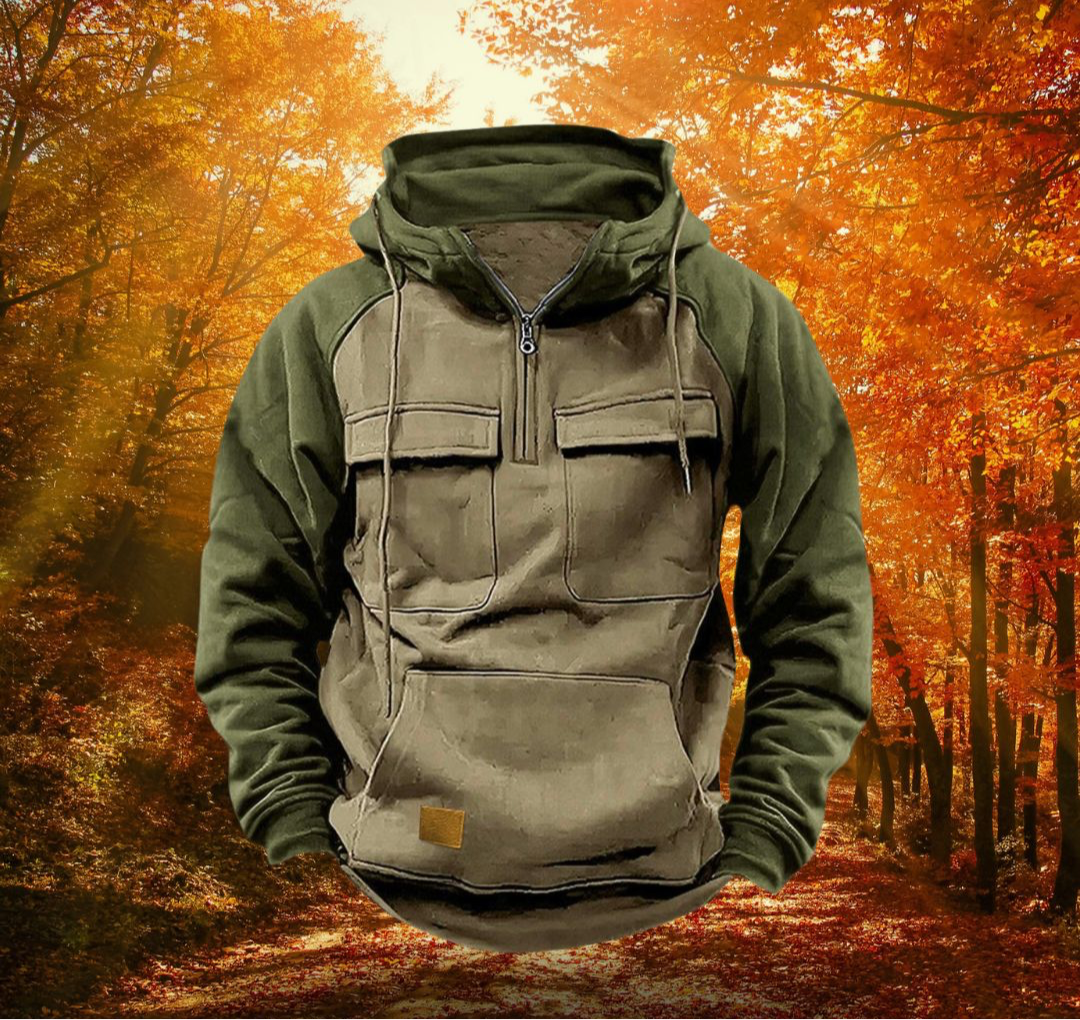 Helvano | Herren-Sweatshirt mit Rundhalsausschnitt