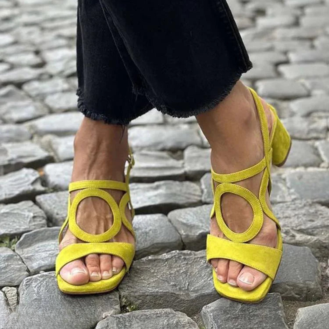 Helvano | Sandalen mit Eckiger Spitze für Damen