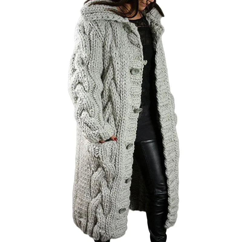 Helvano | Dicke Strickjacke für Damen