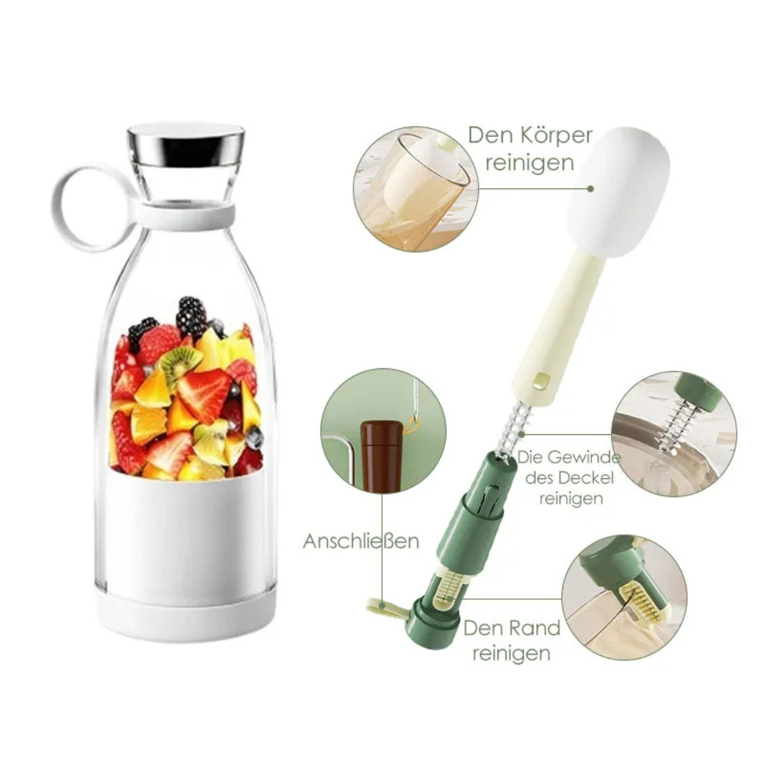 Helvano | Tragbarer Smoothie-Mixer mit USB-Aufladung