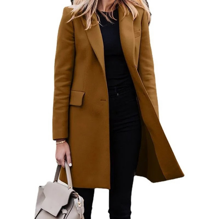 Helvano | Eleganter Trenchcoat für Damen mit Bindegürtel
