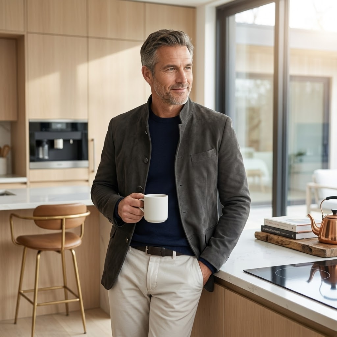 Helvano | Strickjacke mit Knöpfen für Herren