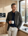 Helvano | Strickjacke mit Knöpfen für Herren