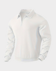 Helvano | Strukturierter Half-Zip Pullover für Herren