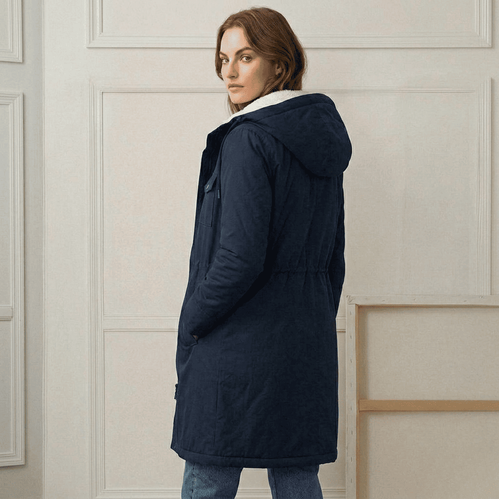Helvano | Fleece-gefütterte Winterparka für Damen