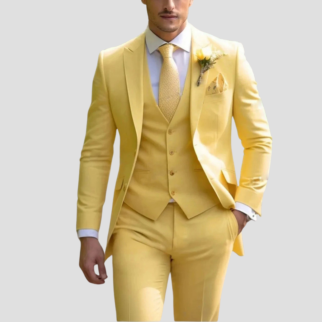 Helvano | Slim-Fit Herrenanzug für Zeremonien