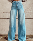 Helvano | Weite Hose für Damen in Blau