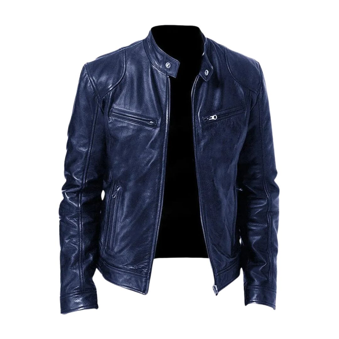 Helvano | Slim-Fit Herrenjacke mit Stehkragen