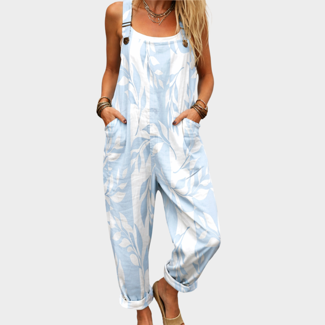 Helvano | Blumen-Jumpsuit für Damen