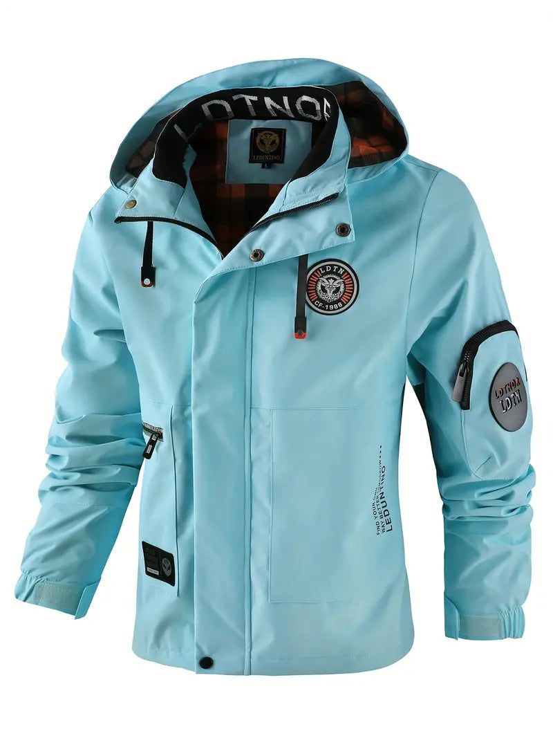 Helvano | Leichte Outdoorjacke mit Kapuze für Herren
