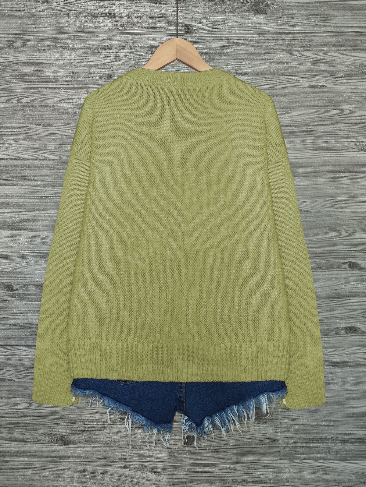 Helvano | Damen Strickpullover mit Katzenmotiv