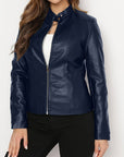 Helvano | Bikerjacke mit Reissverschluss für Damen