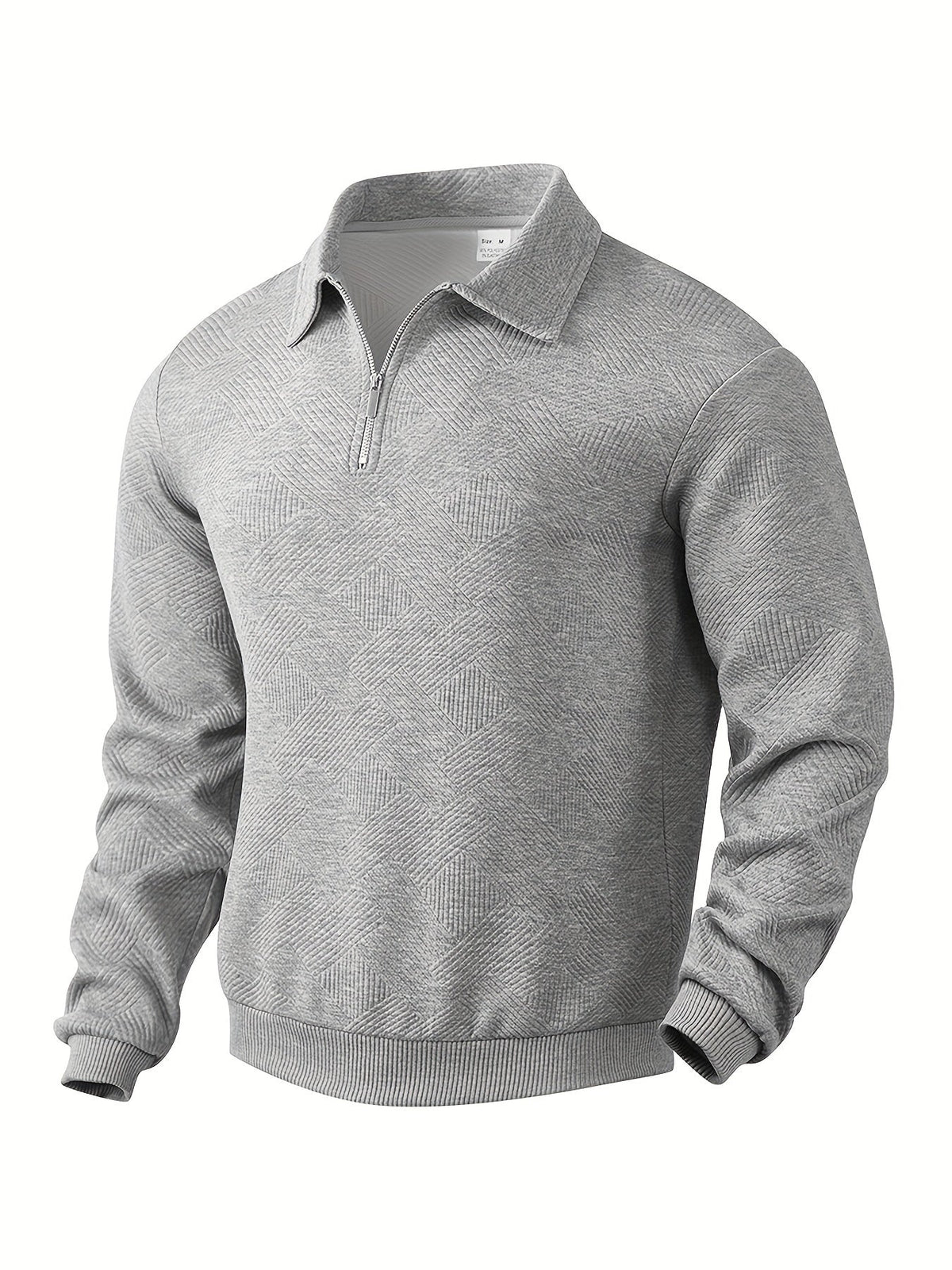 Helvano | Leichter Strickpullover mit Reissverschluss für Herren