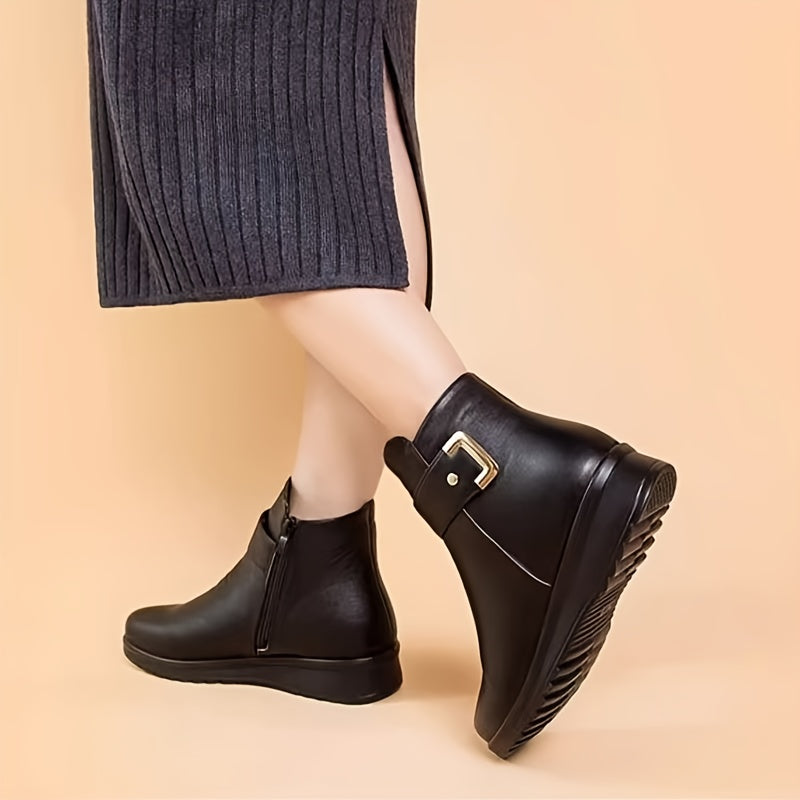 Helvano | Damen-Stiefeletten mit Schnalle