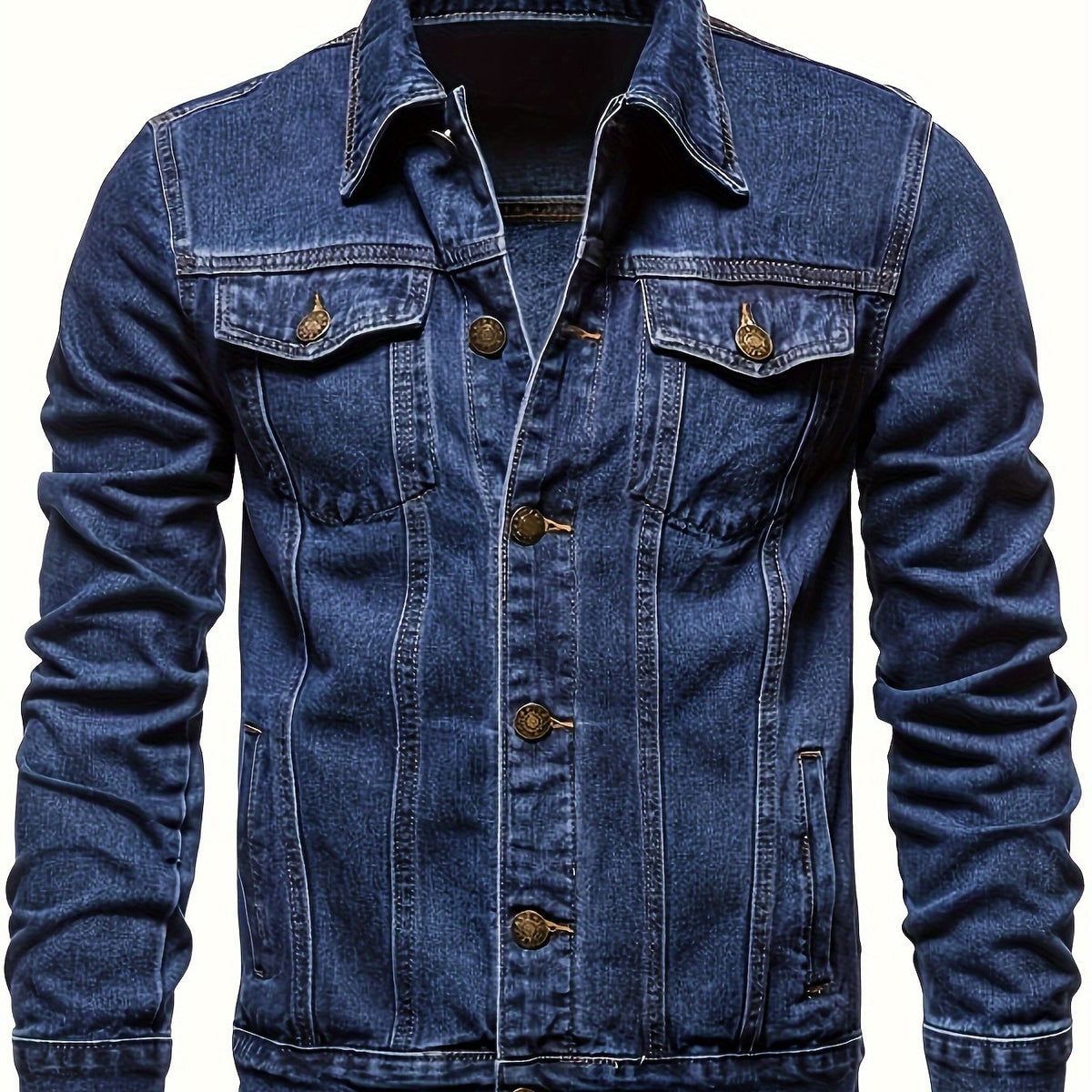 Helvano | Denim-Arbeitsjacke für Herren