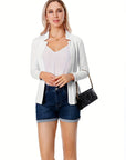 Helvano | Taillierter Damen-Blazer ohne Verschluss