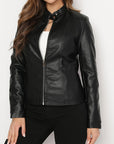 Helvano | Bikerjacke mit Reissverschluss für Damen