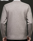 Helvano | Argyle-Pullover mit V-Ausschnitt für Herren