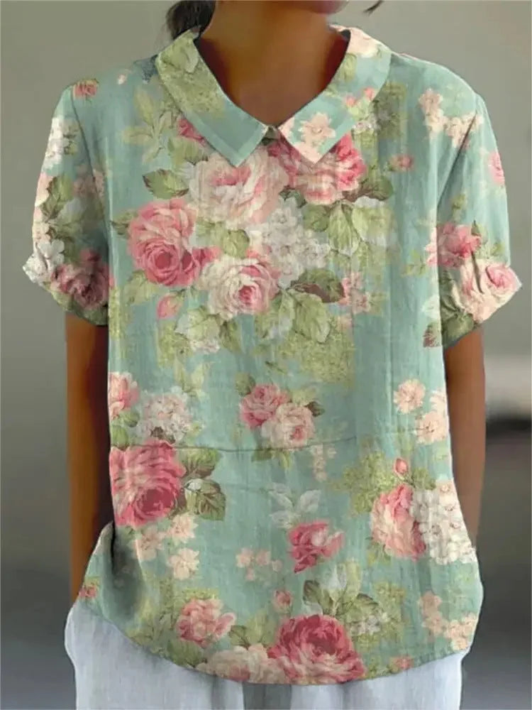 Helvano | Geblümte Bluse für Damen
