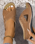 Helvano | Damen-Sandalen mit Keilabsatz