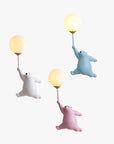 Helvano | Bären-Wandlampe mit Ballon fürs Kinderzimmer