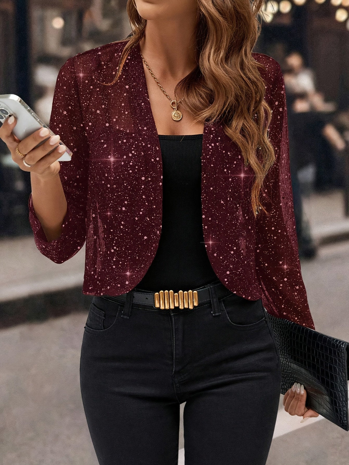 Helvano | Kurze Glanz-Jacke für Damen