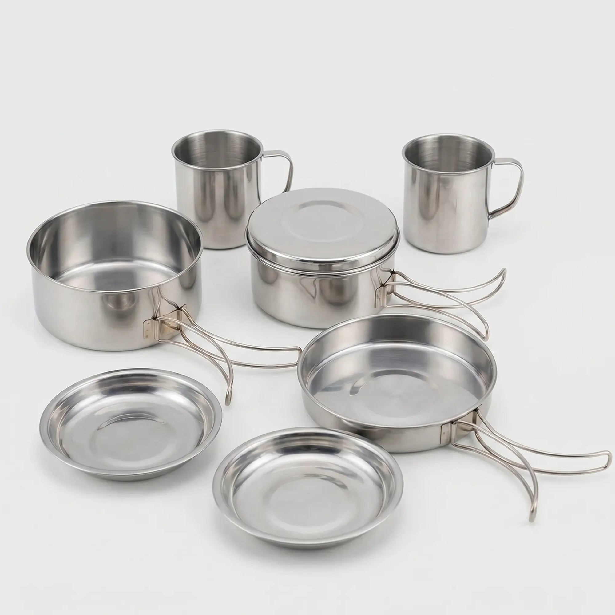 Helvano | 8-teiliges Outdoor Camping-Kochset