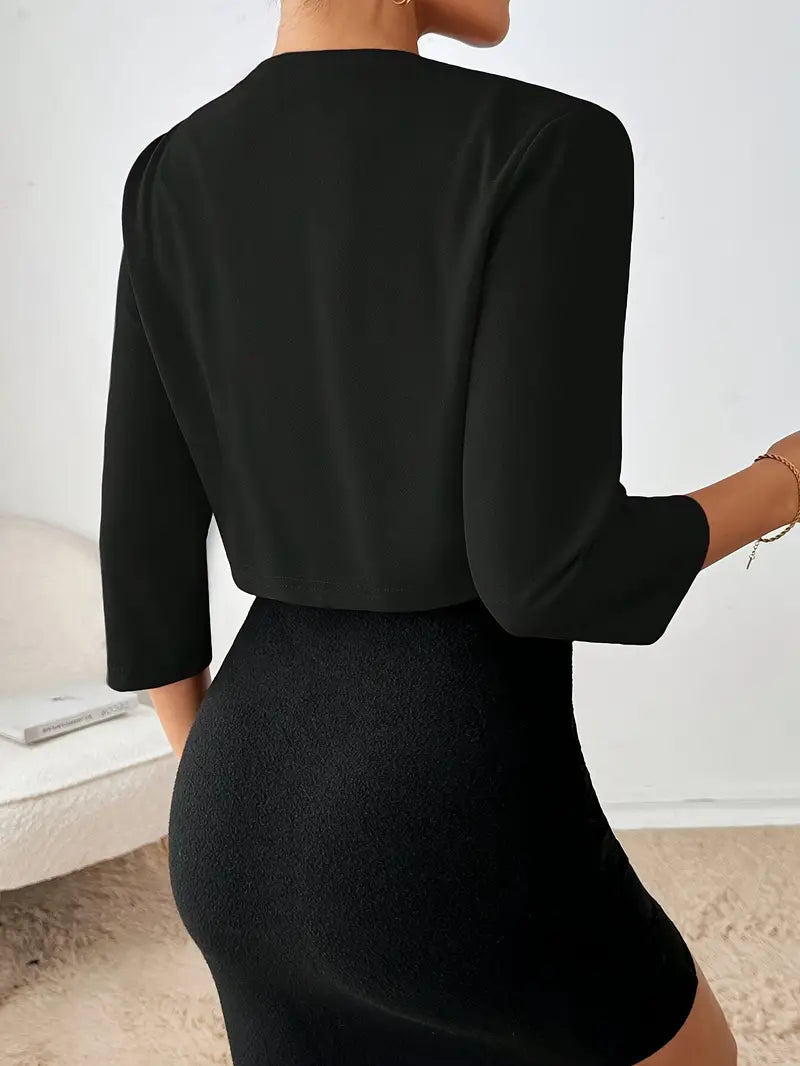 Helvano | Kurzer Blazer für Damen in Weiss
