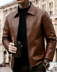 Helvano | Klassische Lederjacke für Herren