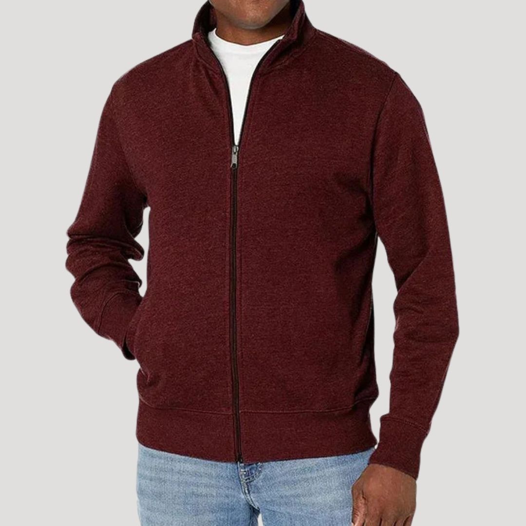 Helvano | Stehkragen-Jacke mit Reissverschluss für Herren
