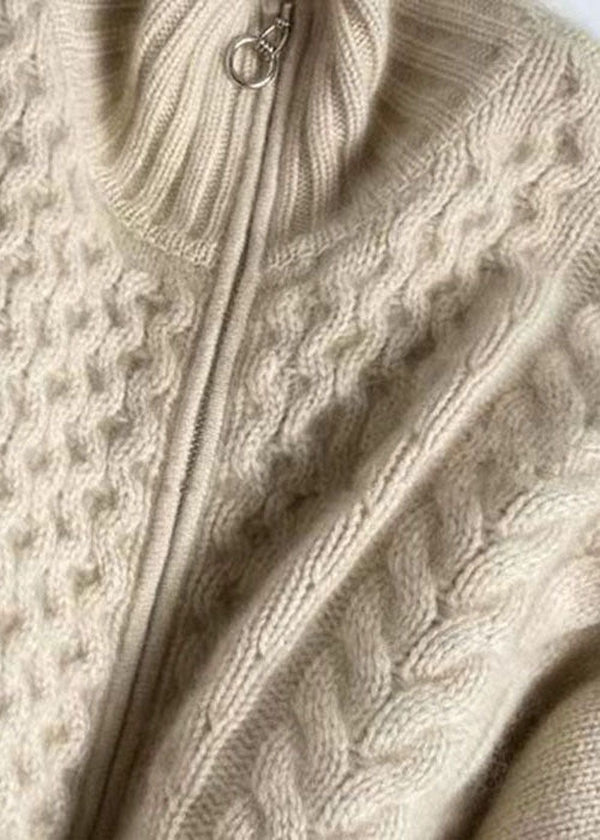 Helvano | Strickjacke mit hohem Kragen für Damen