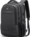 Helvano | Laptop-Rucksack mit USB-Anschluss für Reisen
