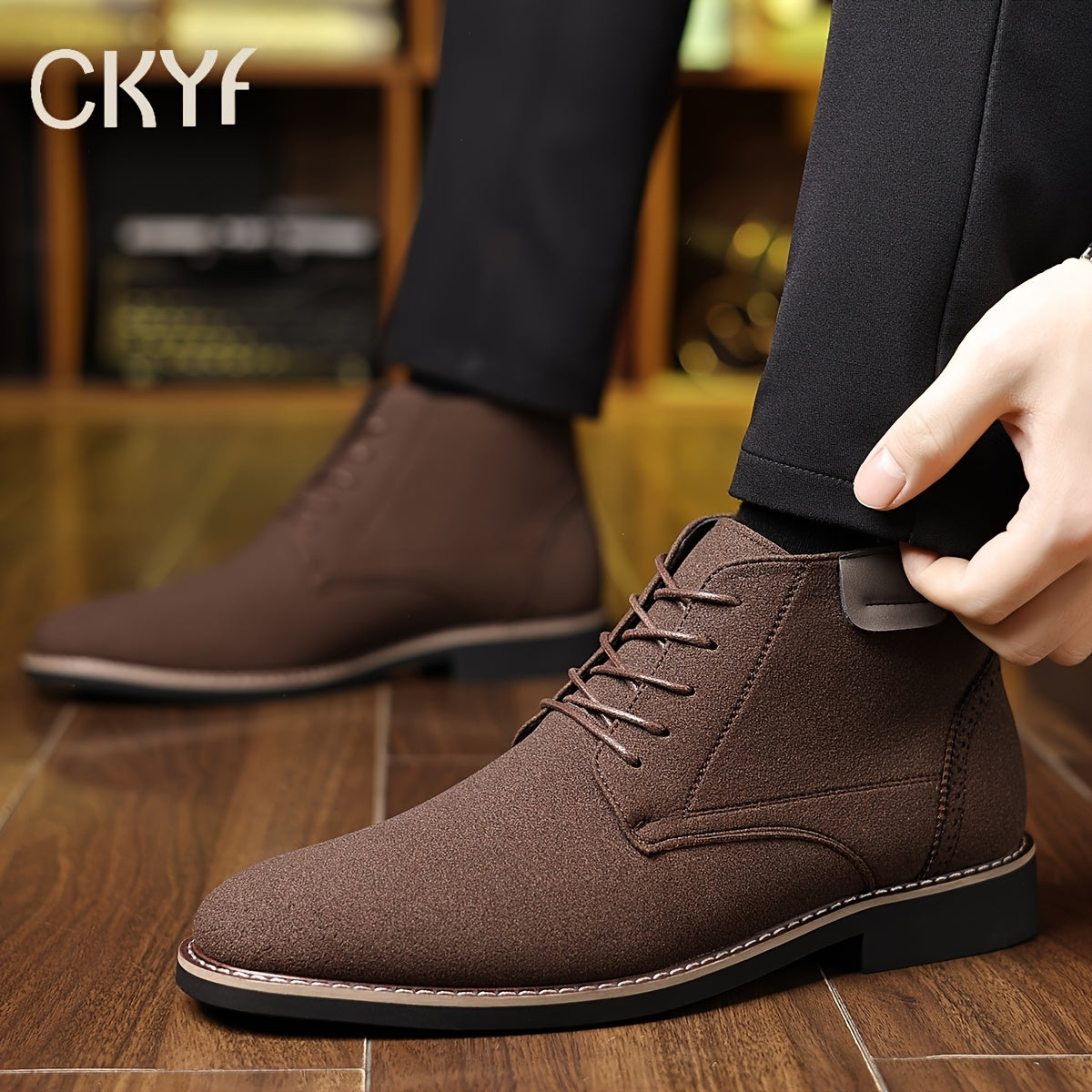 Helvano | Schnürstiefeletten für Herren