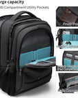Helvano | Laptop-Rucksack mit USB-Anschluss für Reisen