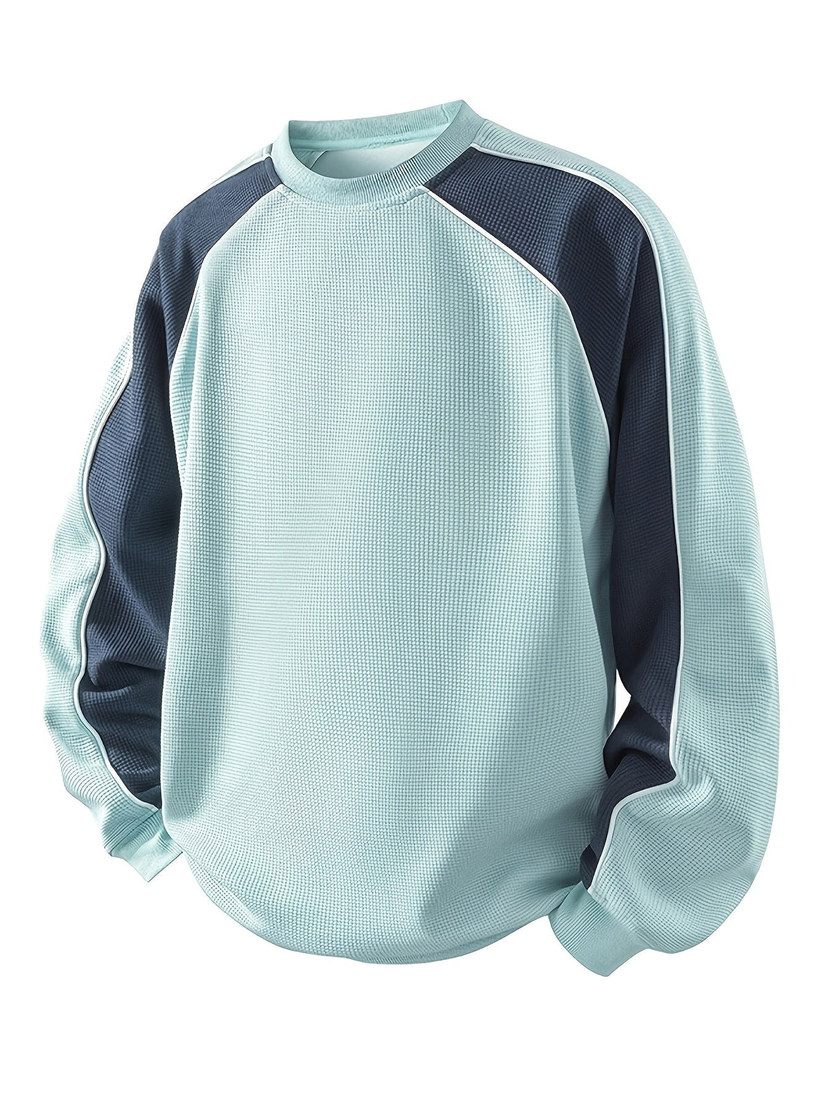Helvano | Colorblock-Sweatshirt mit Rundhals für Herren