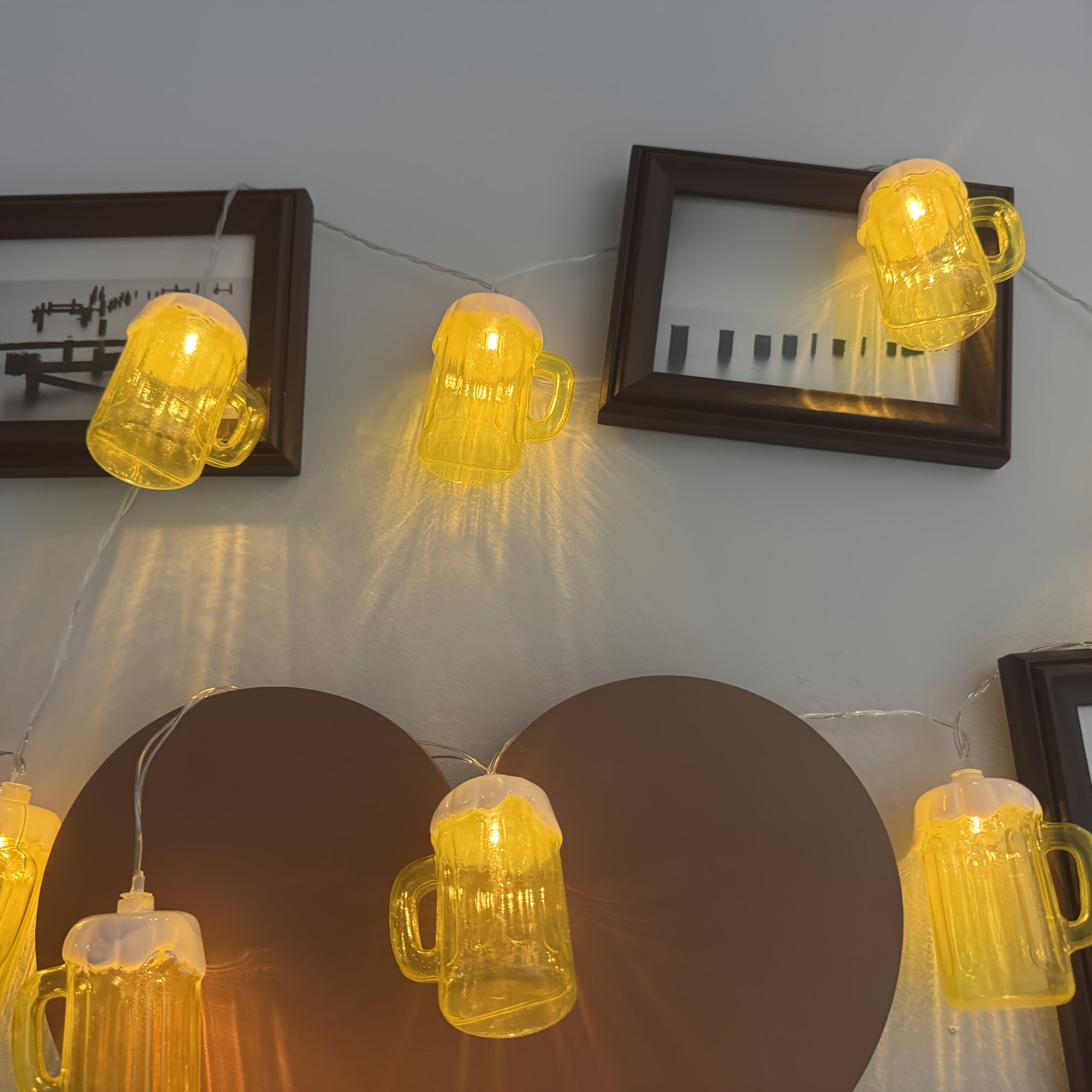 Helvano | LED Bierkrug Lichterkette 2er-Set