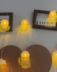Helvano | LED Bierkrug Lichterkette 2er-Set